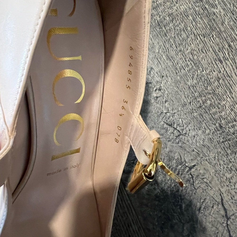 Gucci Horsebit Strap 75mm Pump - Picture 4 of 8